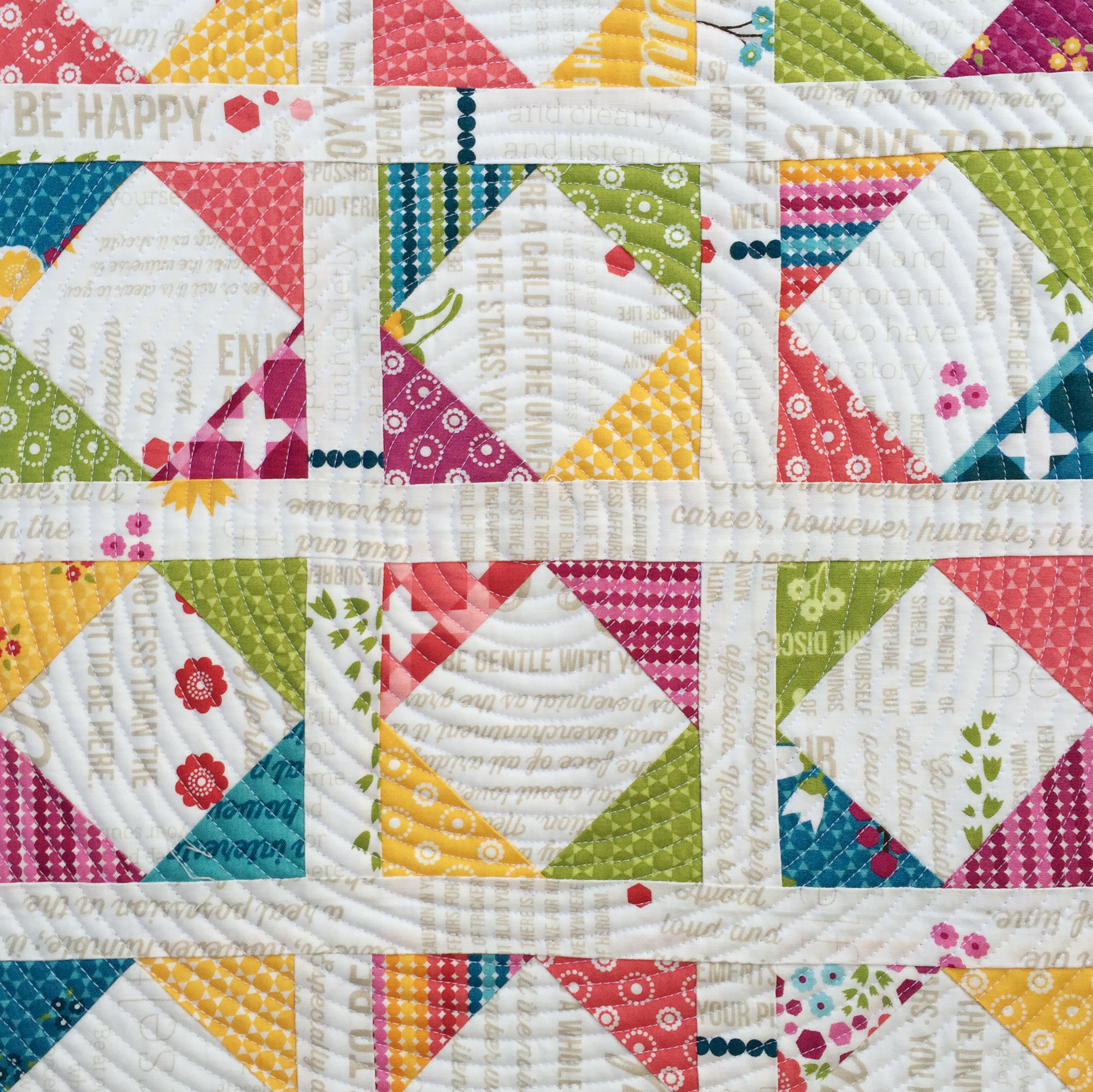 Second Grade Quilt by April Rosenthal from the book Precut Primer by Barb and Mary of Me and My Sister Designs www.aprilrosenthal.com